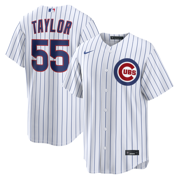 Chicago Cubs Tyrone Taylor Nike White Home Replica Jersey