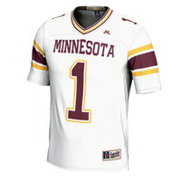 #1 Minnesota Golden Gophers GameDay Greats Football Jersey - White