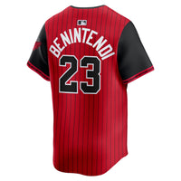 Chicago White Sox Andrew Benintendi Nike Red/Black 2025 City Connect Limited Player Jersey