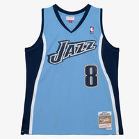 Utah Jazz Mitchell & Ness Deron Williams 2006 Alternate Authentic Jersey - Columbia Blue