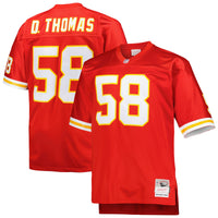 Kansas City Chiefs Derrick Thomas Mitchell & Ness Red Big & Tall 1994 Retired Player Replica Jersey