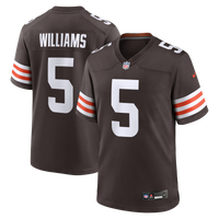 Cleveland Browns Quincy Williams Nike Brown Team Game Jersey