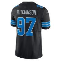 Detroit Lions Aidan Hutchinson Nike Black 2nd Alternate Vapor F.U.S.E. Limited Jersey