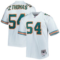 Miami Dolphins Zach Thomas Mitchell & Ness White Legacy Replica Jersey