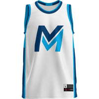 Mid Michigan College GameDay Greats Lightweight Basketball Jersey - White