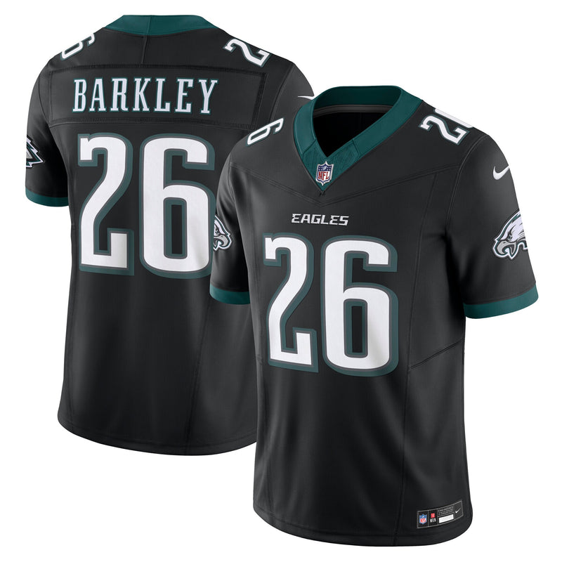 Philadelphia Eagles Saquon Barkley Nike Black Vapor F.U.S.E. Limited Jersey