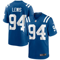 Indianapolis Colts Tyquan Lewis Nike Royal Game Jersey