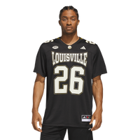 #26 Louisville Cardinals adidas For the Ville Premier Strategy Jersey - Black