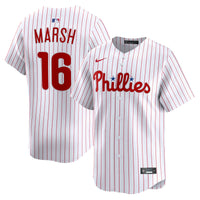 Philadelphia Phillies Brandon Marsh Nike White Home Limited Player Jersey