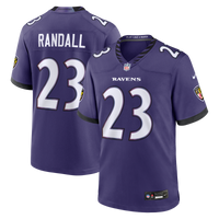 Baltimore Ravens Adam Randall Nike Purple Team Game Jersey