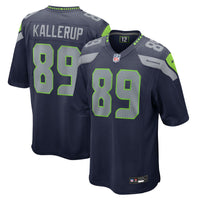 Seattle Seahawks Nick Kallerup Nike College Navy Team Game Jersey