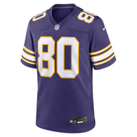 Minnesota Vikings Cris Carter Nike Purple Retired Player Alternate Game Jersey