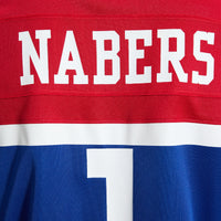 New York Giants Malik Nabers Nike Century Red Alternate Game Jersey