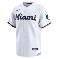 Miami Marlins Sandy Alcantara Nike White Home Limited Player Jersey