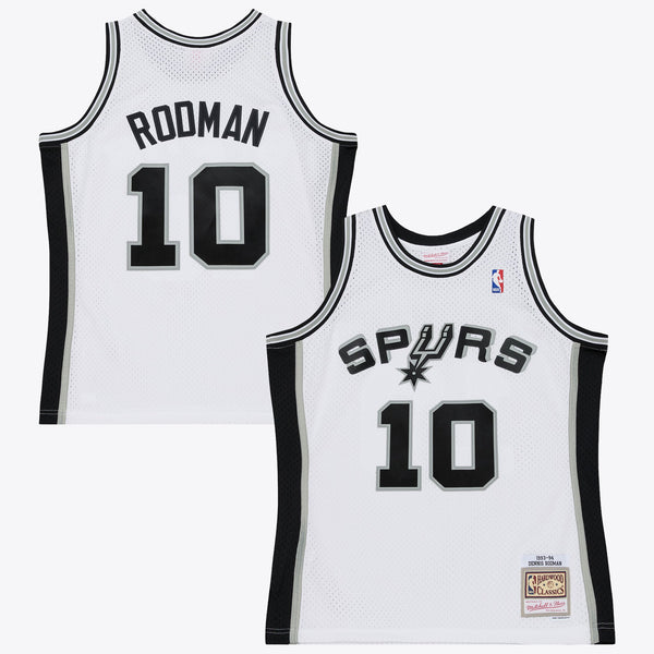 San Antonio Spurs Mitchell & Ness Dennis Rodman 1993 Authentic Jersey - White