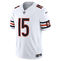 Chicago Bears Rome Odunze Nike White Vapor F.U.S.E. Stitched Limited Jersey