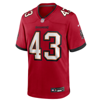 Tampa Bay Buccaneers Chris Braswell Nike Red Game Jersey