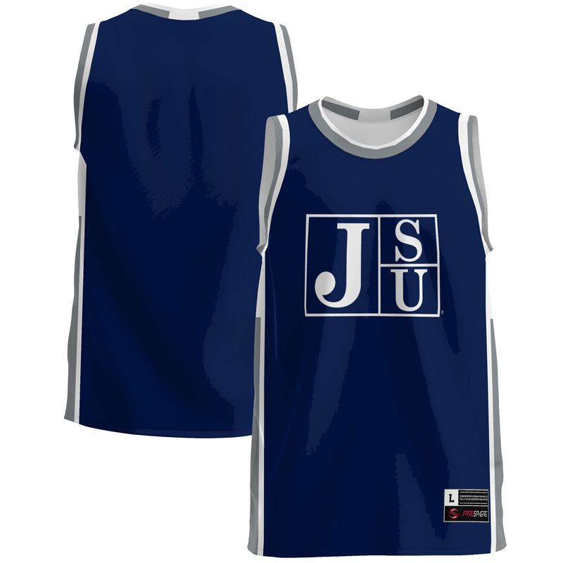 Jackson State Tigers GameDay Greats Lightweight Basketball Jersey - Navy