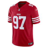 San Francisco 49ers Nick Bosa Nike Scarlet Vapor F.U.S.E. Limited Jersey