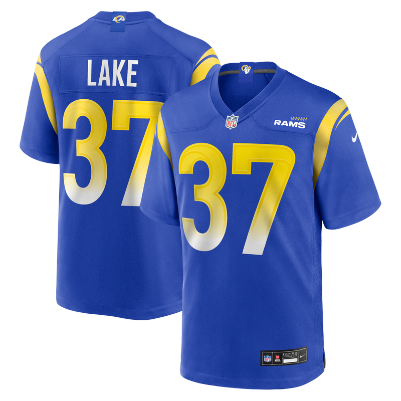 Los Angeles Rams Quentin Lake Nike Royal Game Player Jersey
