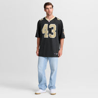 New Orleans Saints Michael Davis Nike Black Team Game Jersey