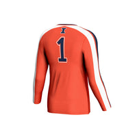 Illinois Fighting Illini GameDay Greats #1 Lightweight Volleyball Fashion Jersey - Orange