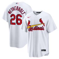 St. Louis Cardinals JJ Wetherholt Nike White Home Replica Jersey