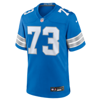 Detroit Lions Christian Mahogany Nike Blue Team Game Jersey