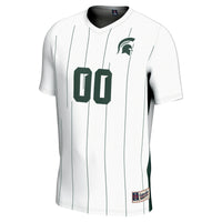 Michigan State Spartans GameDay Greats NIL Pick-A-Player Soccer Jersey - White