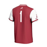 Alabama Crimson Tide GameDay Greats Lightweight Softball Fashion Jersey - Crimson
