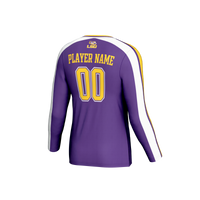 LSU Tigers GameDay Greats NIL Pick-A-Player Lightweight Collegiate Volleyball Fashion Jersey - Purple
