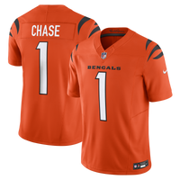 Cincinnati Bengals Ja'Marr Chase Nike Orange Vapor F.U.S.E. Limited Jersey