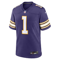 Minnesota Vikings Warren Moon Nike Purple Retired Player Alternate Game Jersey