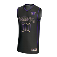 Washington Huskies GameDay Greats Lightweight Collegiate Basketball NIL Pick-A-Player Fashion Jersey - Black