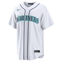 Seattle Mariners Seranthony Domínguez Nike White Home Replica Jersey
