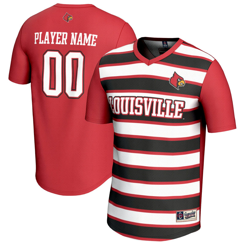 Louisville Cardinals GameDay Greats Soccer NIL Pick-A-Player Fashion Jersey - Red