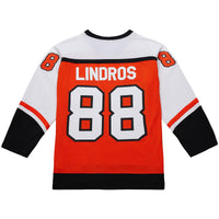 Philadelphia Flyers Eric Lindros Mitchell & Ness Orange Big & Tall 1996-97 Blue Line 2.0 Jersey