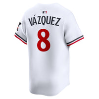 Minnesota Twins Christian Vázquez Nike White Home Limited Jersey