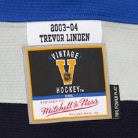 Vancouver Canucks Trevor Linden White 2003-04 Power Play Jersey