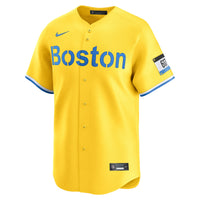 Boston Red Sox David Ortiz Nike Yellow Alternate 3 Limited Player Jersey