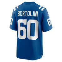 Indianapolis Colts Tanor Bortolini Nike Royal Game Jersey