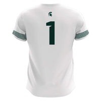 #1 Michigan State Spartans GameDay Greats Lightweight Soccer Team Jersey - White