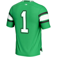 #1 North Dakota GameDay Greats Endzone Football Jersey - Kelly Green