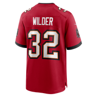 Tampa Bay Buccaneers James Wilder Nike Red Game Retired Player Jersey