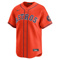 Houston Astros Nike Orange Alternate Limited Jersey