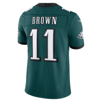 Philadelphia Eagles A.J. Brown Nike Midnight Green Team Vapor F.U.S.E. Stitched Limited Jersey