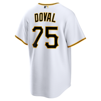 Pittsburgh Pirates Camilo Doval Nike White Home Replica Jersey