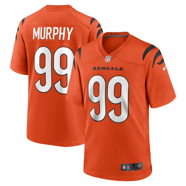 Cincinnati Bengals Myles Murphy Nike Orange Alternate Game Jersey