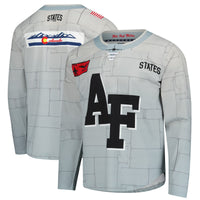 Air Force Falcons APLS Tail Flash Hockey Replica Jersey - Gray