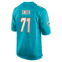 Miami Dolphins Kion Smith Nike Aqua Game Jersey
